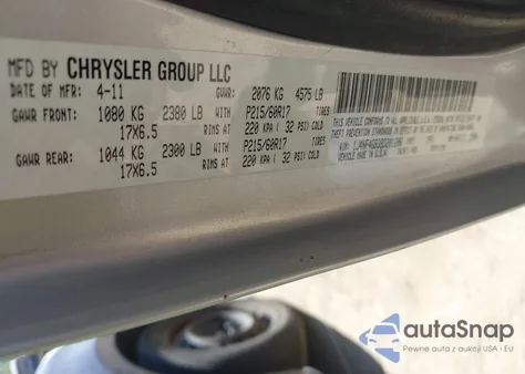 2011 Jeep Patriot Latitude X from USA, damaged, VIN 1J4NF4GB3BD201206